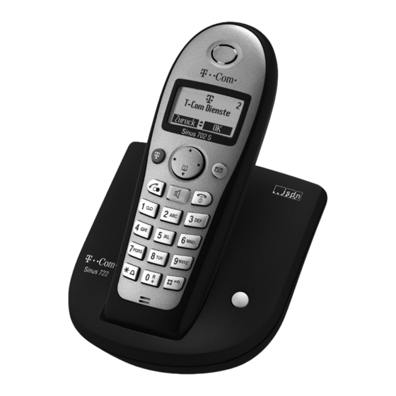 T-COM Sinus 722 Bedienungsanleitung
