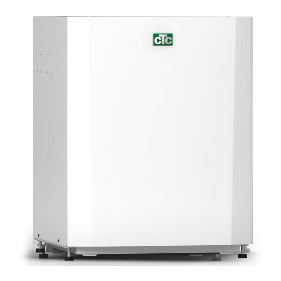 CTC EcoPart 406 Installations- Und Wartungsanleitung