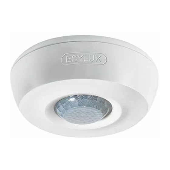 ESYLUX PD 360/8 KNX BASIC Bedienungsanleitung