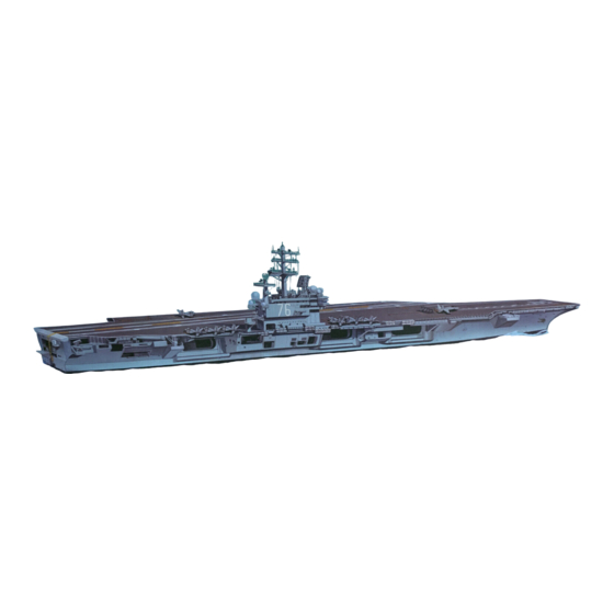 Italeri USS Ronald Reagan CVN 76 Anleitung