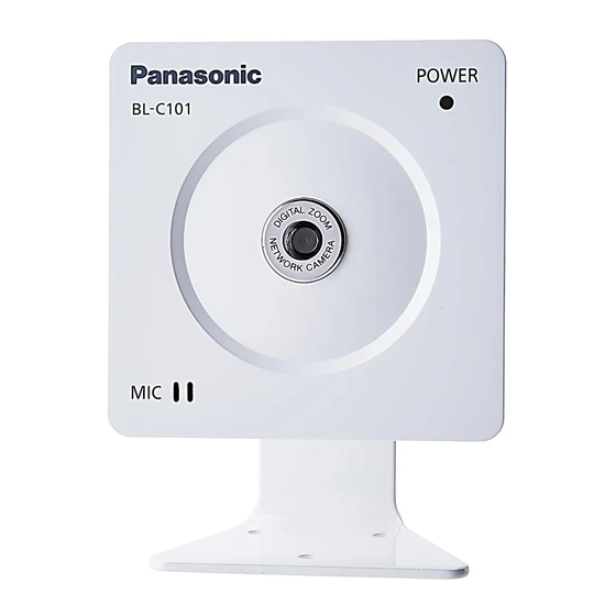 Panasonic BL-C101 Anleitung