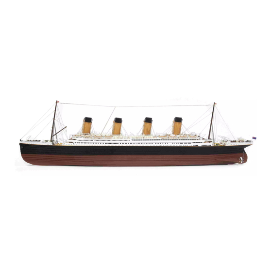 OcCre TITANIC 14009 Bastelanleitung