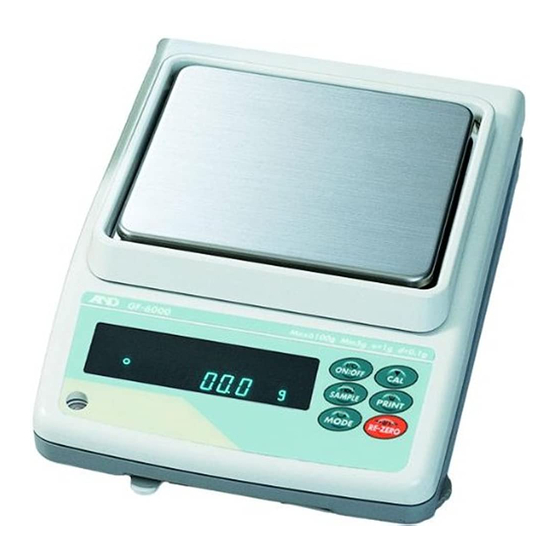 AND GX-200 Gebrauchsanweisung