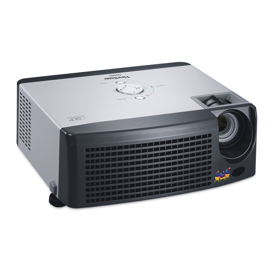 ViewSonic PJ506D Bedienungsanleitung