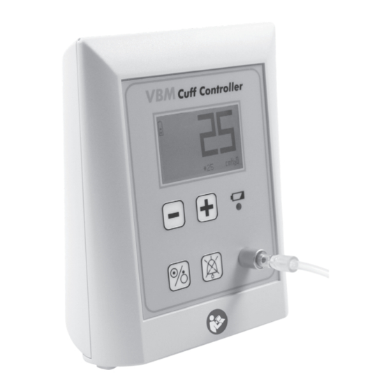 VBM Medizintechnik Cuff Controller Gebrauchsanweisung Und Servicehandbuch