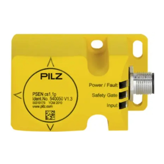 Pilz PSEN cs1.1 Betriebsanleitung