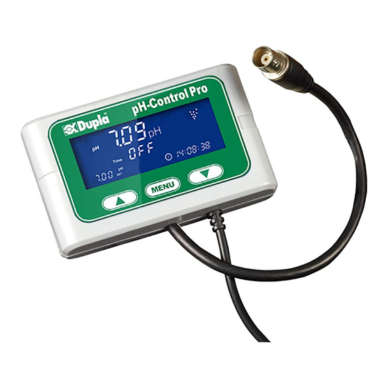 Dupla T-Control Pro Gebrauchsanleitung