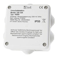 IVT US-12N Bedienungsanleitung