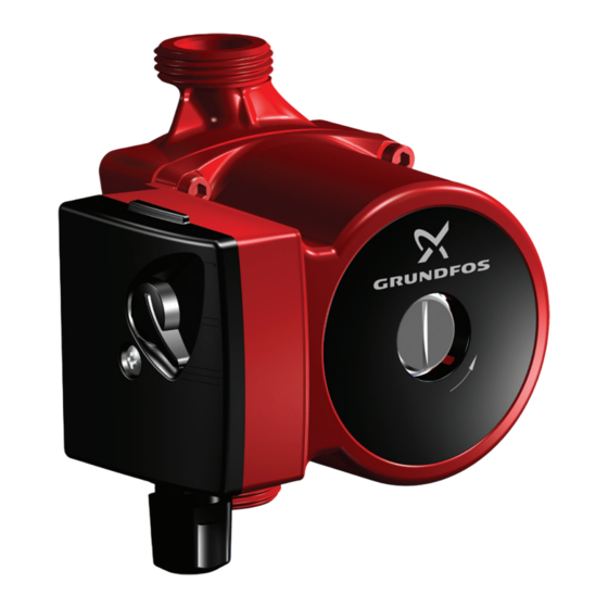 Grundfos UP Serie Bedienungsanleitung