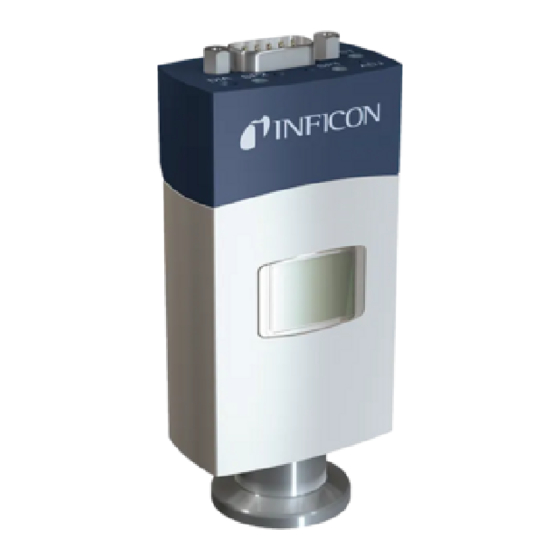 INFICON PSG550 Gebrauchsanleitung