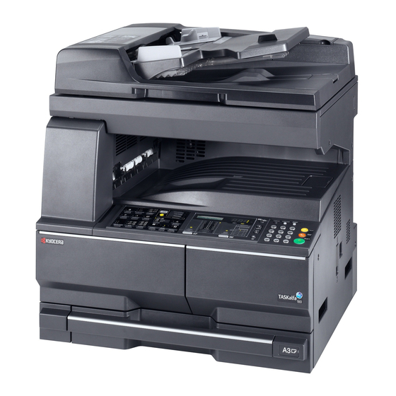 Kyocera TASKalfa 180 Kurzanleitung