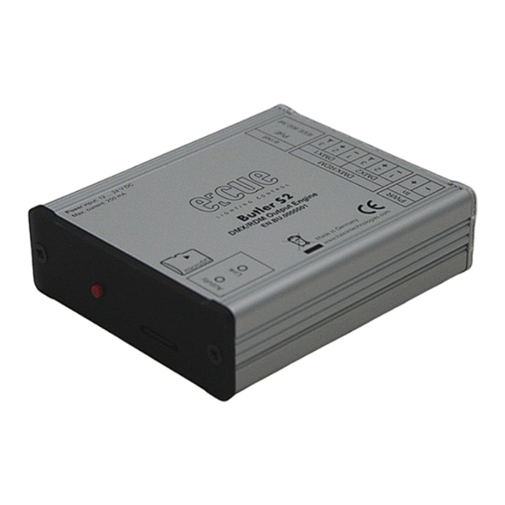 Traxon Butler S2 Installationhandbuch