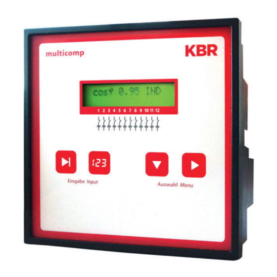 KBR multicomp F144-MS-1V1C6-6RO-6DO-3 Bedienungsanleitung, Technische Parameter