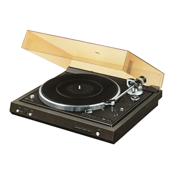 Dual CS 714 Q Bedienungsanleitung