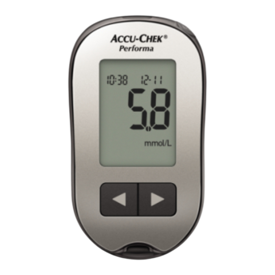 Accu-Chek Performa Kurzanleitung
