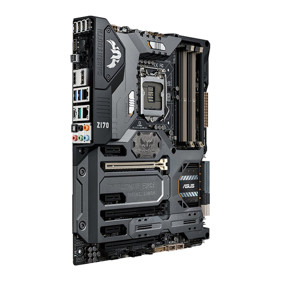Asus SABERTOOTH Z170 MARK 1 Handbuch