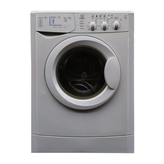 Indesit WIL 105 Bedienungsanleitungen