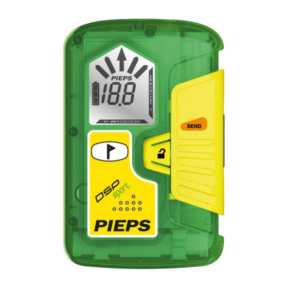 PIEPS DSP SPORT Handbücher