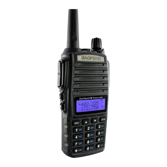 Baofeng UV-82 Bedienungsanleitung