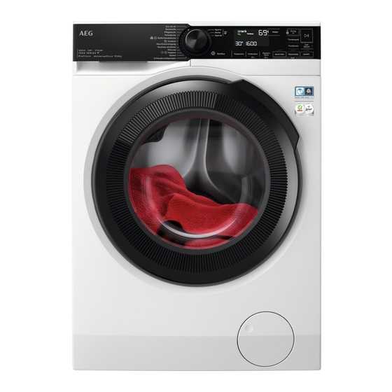 AEG LWR7E106EX Benutzerinformation