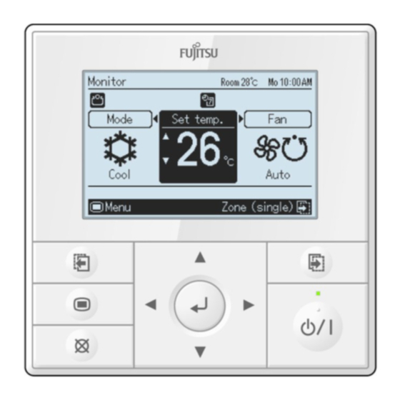 Fujitsu UTY-RVN*M Bedienungsanleitung