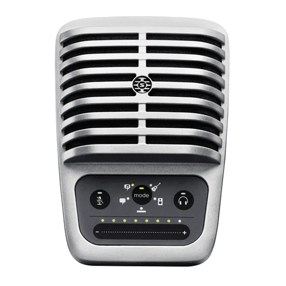 Shure MV51 Bedienungsanleitung