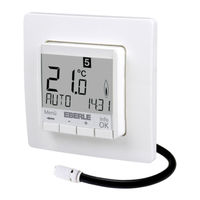 Uponor Comfort E T-87IF Bedienungs- Und Installationsanleitung