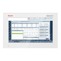 Bosch Rexroth IndraControl VDP 21.3 Multitouch Betriebsanleitung