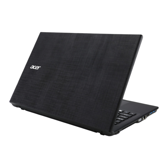 Acer Extensa 15 Serie Benutzerhandbuch