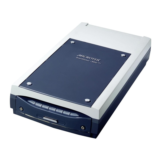 Microtek ScanMaker i800 Plus Handbücher