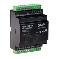 Danfoss EKD 316 Installation