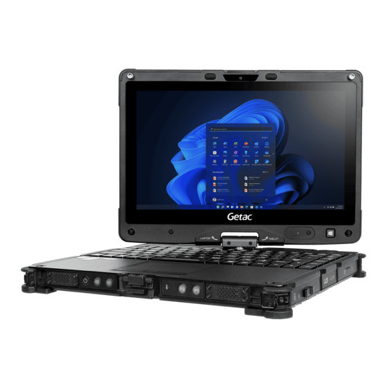 Getac V110 Benutzerhandbuch