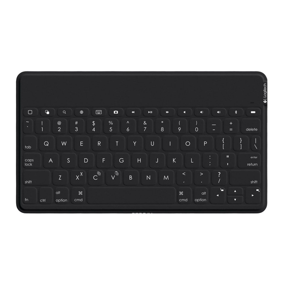 Logitech Keys-To-Go Installationsanleitung