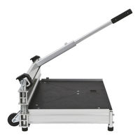 WOLFF DESIGN CUTTER WO 630 Originalbetriebsanleitung