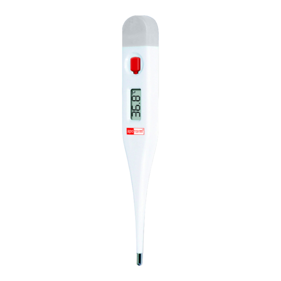 aponorm BASIC Bedienungsanleitung