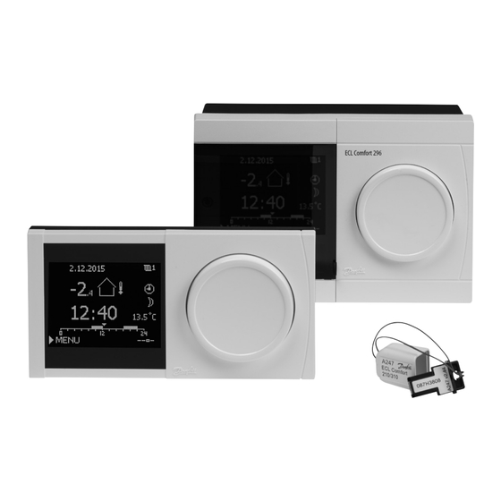 Danfoss ECL Comfort 296 Datenblatt