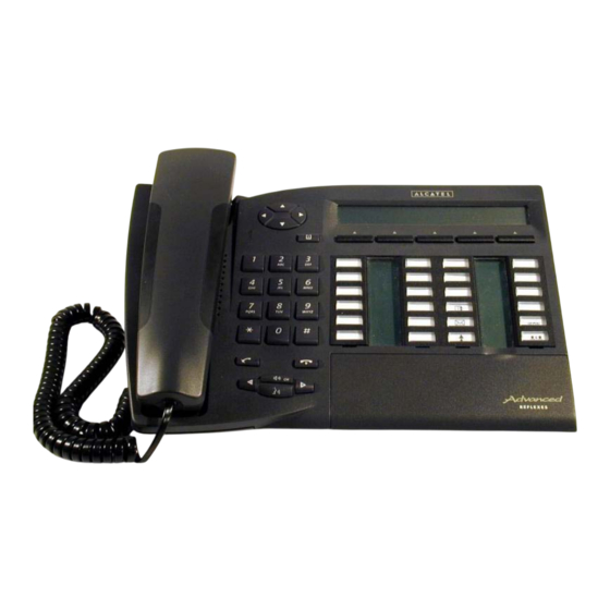 Alcatel Advanced Bedienungsanleitung