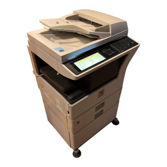 Sharp AR-M250 Serie Handbuch