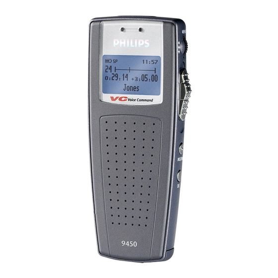 Philips DPM 9450 Benutzerhandbuch