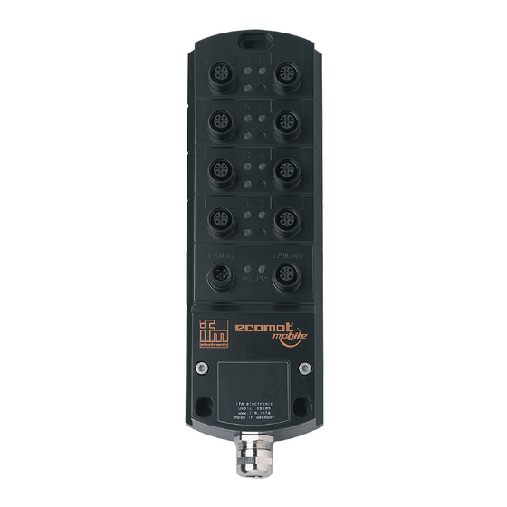 IFM Electronic CR2032 Gerätehandbuch