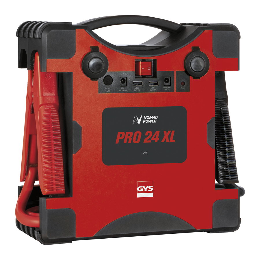 GYS PRO 12XL Bedienungsanleitung
