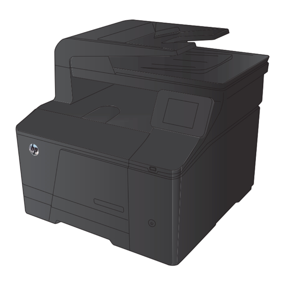 HP PRO 200 COLOR MFP M276 Kurzanleitung