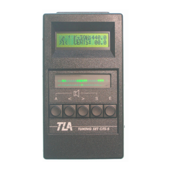 TLA Tuning-Set CTS-5 Anleitung