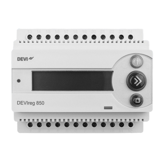 DEVI DEVIreg 850 IV Installationsanleitung