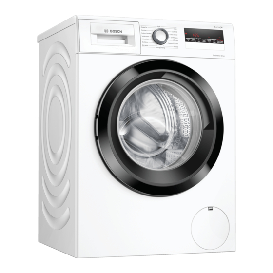 Bosch WAN28208FF Gebrauchs- Und Montageanleitung