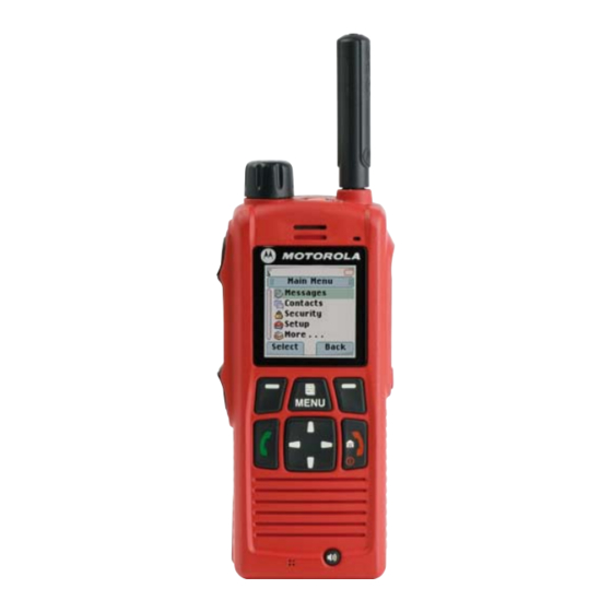 Motorola MTP850 Ex Ausführliche Bedienungsanleitung
