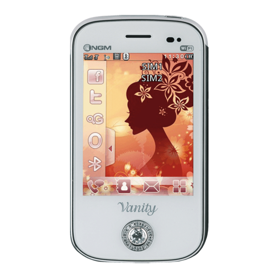 NGM Vanity Touch Bedienungsanleitung