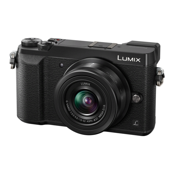 Panasonic Lumix DMC-GX80 Bedienungsanleitung