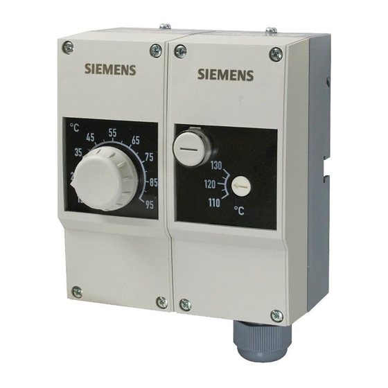 Siemens RAZ-ST Installationsanleitung