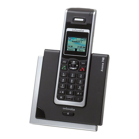 Swissvoice Avena 748 Handbücher